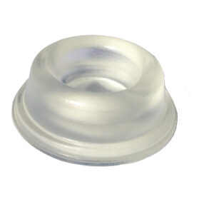 Butées autoadhésives anti-bruit Tibidy ronde, 22 x 10 mm, translucide - LEGALLAIS - 613418