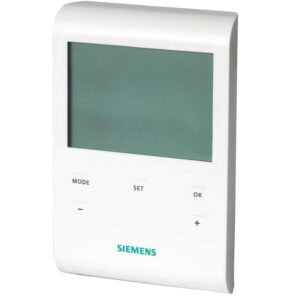 Thermostat d'ambiance avec programme horaire RDE100.1 - SIEMENS - 329317