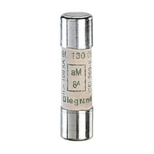 Cartouche industrielle cylindrique aM 10x38 mm sans voyant 16A - Legrand - 359269