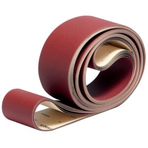Abrasifs en bandes longueurueurues papier grains oxyde d'aluminium KP222 largeur 120 mm longueur 7,2m grain 80 en boîte de 10 - VSM - 151433