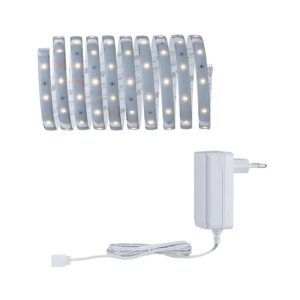 Kit de base MaxLED 250 3m IP44 Protect Cover 2700K 12 W 230/24 V argent - Paulmann - 171061
