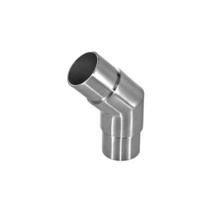 Raccords pour main-courante Ø 42,4 mm - angle 135° - à coller - inox 304 - boîte de 2 - Design Production - 178257