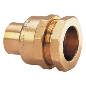 Raccord gaz PE 32 à souder pour Ø Cu 22 mm - - 699619