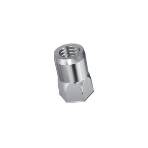 Douilles taraudées Rivklé auto-affleurantes fût semi hexagonal acier zingué diamètre 6 boîte de 100 pièces - RIVKLE - 519065