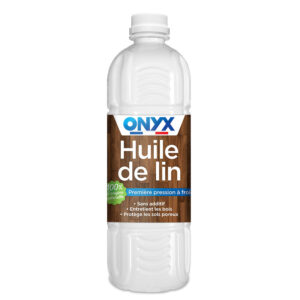 Huile de lin bidon de 1 litre - Onyx - 170723