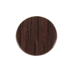Cache-vis adhésif Chatham, diamètre 12 mm, coloris chêne foncé, sachet de 100 pièces - LEGALLAIS - 567379