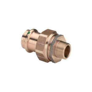 Union 3 pièces bronze CU28 filetage 26x34 - VIEGA - 719315