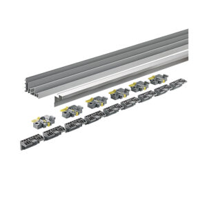 Kit de profils de coulissage et guidage TopLine XL - longueur 2300 mm - HETTICH - 226718