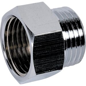 Mamelon M/F chromé 15x21 (1/2") - - 712243