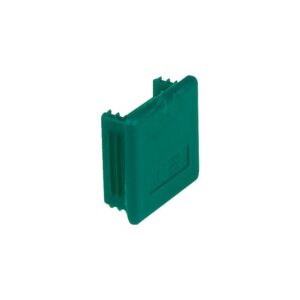 Bouchon de finition PVC vert, largeur 41 mm, hauteur 21 mm - Walraven - 794130