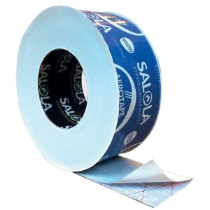 Bande adhésive bleue Aerotape Premium Blue, largeur 100 mm, longueur 25 m - SALOLA - 133849
