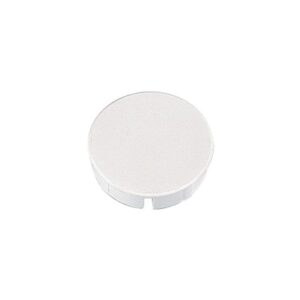 Cache pour trou de charnière Intermat diamètre 35 mm x 9,5 mm coloris blanc - livré à la pièce - HETTICH - 496448