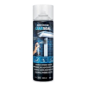 Revêtement protecteur caoutchouteux Leakseal, aérosol de 500 ml - RUST-OLEUM - 456765