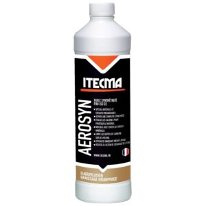 Huile synthétique pneumatique Aerosyn bidon de 1 litre - ITECMA - 614993