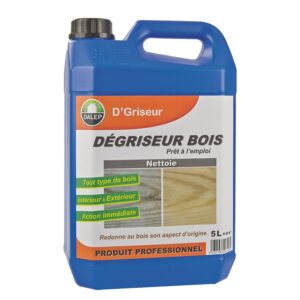 Nettoyant dégriseur bois incolore, bidon de 5 litres - DALEP - 692139