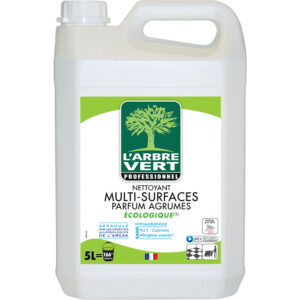 Nettoyant multiusages parfum agrume, 5 Litres - Arbre vert - 662816