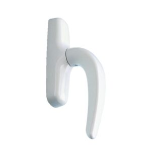 Crémone Néfer Midi 1 fourche finition blanc RAL 9016 mat - FAPIM - 568082