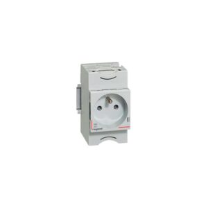 Prise de courant 10/16A 250V 2P+T à éclips - Legrand - 356560