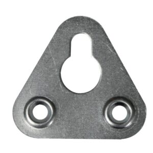 Agrafes pour miroir ou porte-manteau - acier - boîte de 10 - LUDMANN - 665784