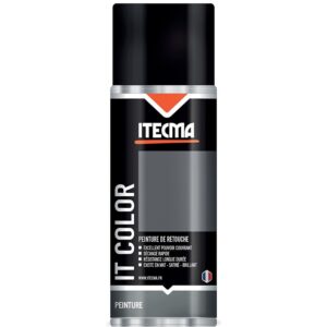 Peintures de retouche glycéro IT COLOR rouge RAL 3020 Brillant aérosol 400 ml - ITECMA - 551408