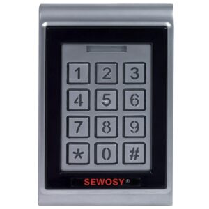 Clavier à code avec lecteur de proximité intégré type KR 1000 M - SEWOSY - 455239