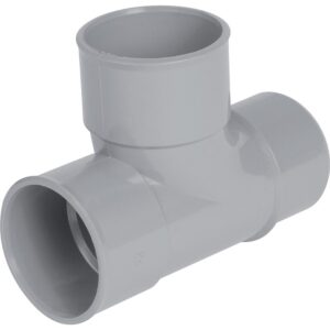 Té pied de biche PVC 87°30 M/F diamètre 40 TH188MF - NICOLL - 716085