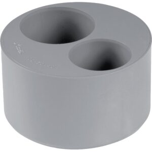 Tampon PVC de réduction double M/F diamètre 100-40-40 T44 - NICOLL - 716194