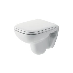 Abattant double D-Code Compact blanc à frein de chute - Duravit - 555927
