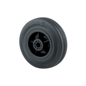 Roue polypropylène bandage caoutchouc, diamètre 160 mm, alésage 20 mm, charge 135 kg - Tente - 258861
