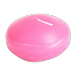 Grandes Bougies Flottantes - Rose- Vendu par 3