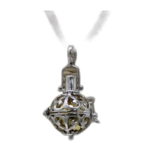 Cloche d'ange en argent - Gardien - 16 mm- Vendu par 1