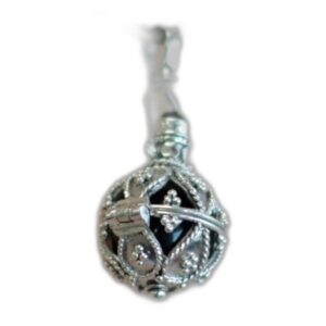 Cloche d'ange en argent - Ténèbres - 16 mm- Vendu par 1