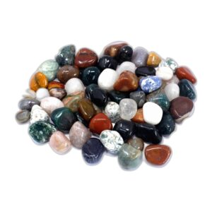 Pierres d'agate mélangées- Vendu par 1