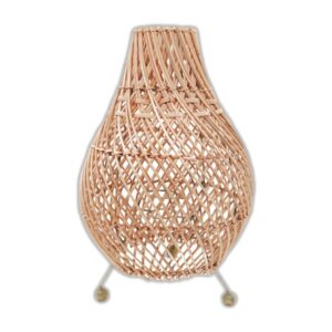 Lampes de table en rotin - Naturel- Vendu par 1