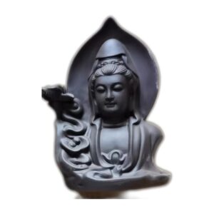 Brûleur d'encens à reflux - Bouddha Serine- Vendu par 1