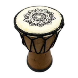 Tambour Djembé fait main à plateau grand - 15 cm- Vendu par 1