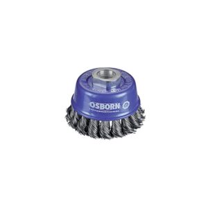 Brosse coupe avec mèches torsadées Ø 65mm x fil acier torsadé 0,5mm T=20mm boîte de 10 - 0002608151 OSBORN UNIPOL - OSBORN - 241551