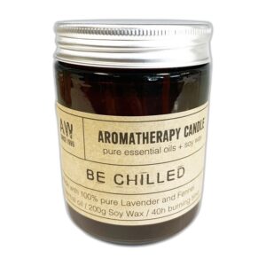 Bougie de soja aromathérapie 200g - Be Chill- Vendu par 1