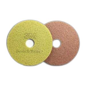 Disque 3m diamant terre de sienne diam 430mm 17" - 3M - Disque cristalisation