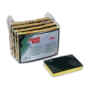 Tampon sur eponge (tamponge) vert 3m le lot de 10 - 3M1 0082