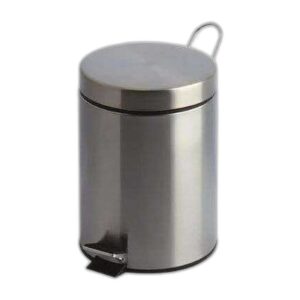 Poubelle a pedale 5 litres - VEP AVB222205 CHROME - Poubelle à pédale - VEPABINS