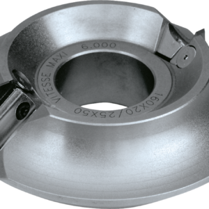 P.O. 1/4 DE ROND D160XR=12/15X50 Z2 MAN INF. - 910.9.160.50.12 - LEMAN