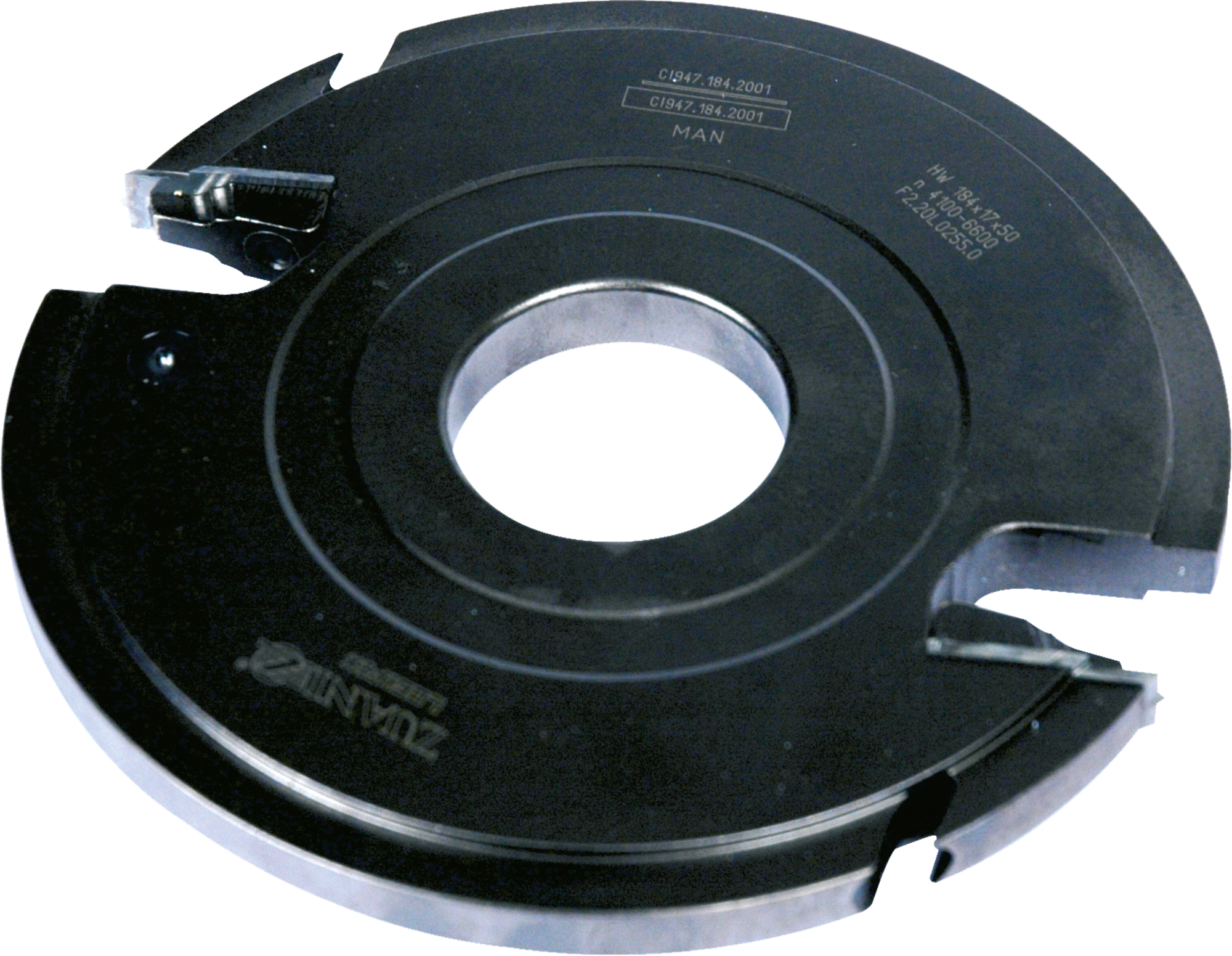 P.O USINAGE CREMONE D184X16,3/12,3X50 Z2 MAN (plaq. LOGIFIX F2.20L0255.0) - 971.9.184.50.16 - LEMAN
