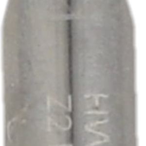 FRAISE DROITE HELICOIDALE HM MONOBLOC D5xLU17xLT50 Z2 SPIRALE POSITIVE Q8 - 408.725.10 - LEMAN