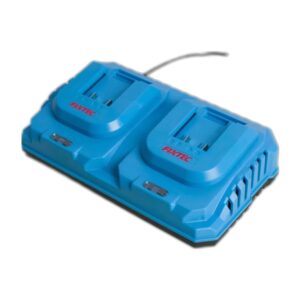CHARGEUR RAPIDE DOUBLE POUR BATTERIES 20V LI-ION - FIXTEC - FBCH20003