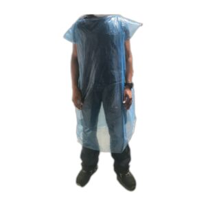 Carton de 400 surblouses pe-bd bleu translucide - PROMOSAC - Gants