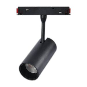 Spot LED Serie 16mm 10W pour rail magnétique Noir 48V 4000K - Ledme - LM3567