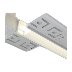Profilé Aluminium Jut - 2 Mètres Aluminium - Ledme - LM3859
