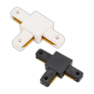 Connecteur type T pour rail Monophasé Blanc - Ledme - LM3040