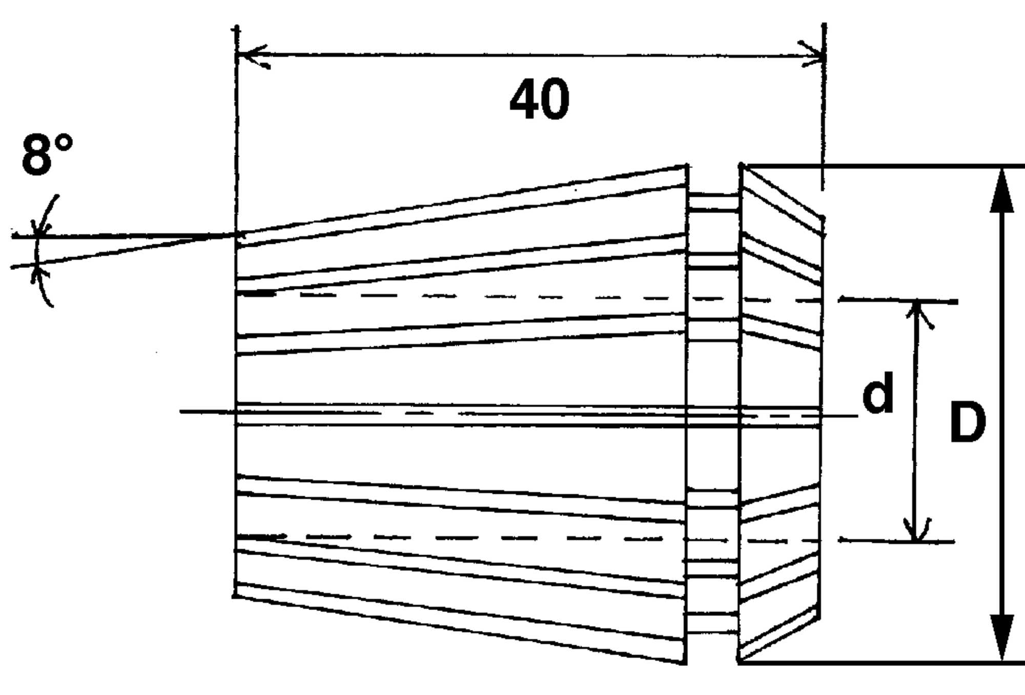 PINCE ER32 D14-13 DIN6499 - 890.032.014 - LEMAN – Image 2
